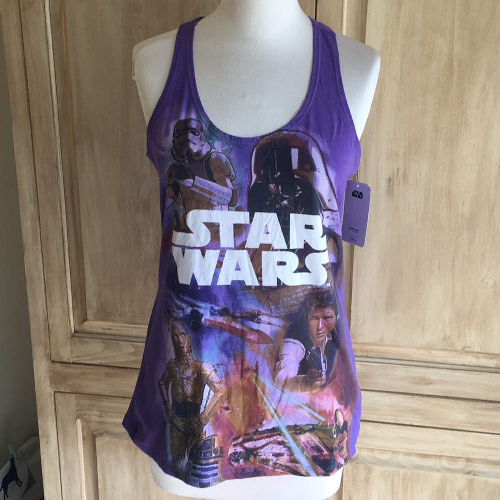 Star Wars Purple Tank - Sz L
